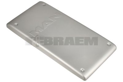 Repuestos camiones - Sistema de escape  - Tubos de escape y silenciador - Placa de protección - 81.15110.0511