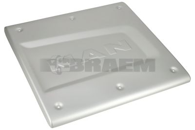 Repuestos camiones - Sistema de escape  - Tubos de escape y silenciador - Placa de protección - 81.15110.0535