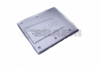 Repuestos camiones - Sistema de escape  - Tubos de escape y silenciador - Placa de protección - 81.15110.0536
