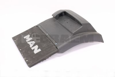 قطع غيار الشاحنات والحافلات - الهيكل - واقيات الطين الخلفية - واقيات الطين - 81.66410.6632.NNP