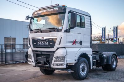 شاحنات مستعملة - MAN TGX 18.510 BLS - 4X4H - HYDR.