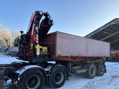 شاحنات مستعملة - LANGENDORF KIPPER - FASSI F235A NEW
