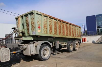 Camions d'occasion - Semi-remorques - ROBUSTE-KAISER ROBUSTE KAISER - 25 M3 - 2X STEEL/LAMES SUSP.
