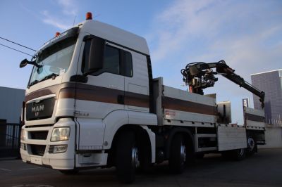 Gebrauchte LKW - MAN TGS 35.360 BL-8x2-HIAB 085
