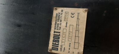 Second-hand trucks - Various - DIEBOLT BOOMKRAAN D14.81