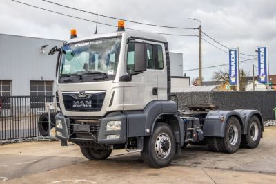 شاحنات مستعملة - MAN TGS 26.470 6X6H+HYDR