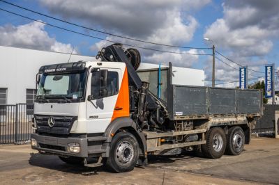 Грузовики - Самосвал - MERCEDES AXOR 2533 L - HIAB 244 E-4 HIPRO