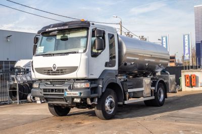 شاحنات مستعملة - RENAULT KERAX 380+MAGYAR INOX 11000L/3COMP./MELK/LAIT/MILCH