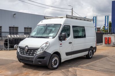 Gebrauchte LKW - Lieferwagen - RENAULT MASTER 125 DCI + 6+1 personen