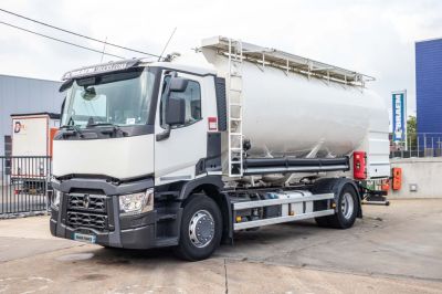 Camions d'occasion - RENAULT T 460+SILO/ 5 COMP.