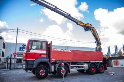 Gebrauchte LKW - MAN TGS 41.400 BB + EFFER 525/6x+JIB 6x