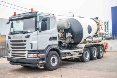 Tweedehands vrachtwagens - SCANIA G400-8x4+MIXER 9M3(2020)