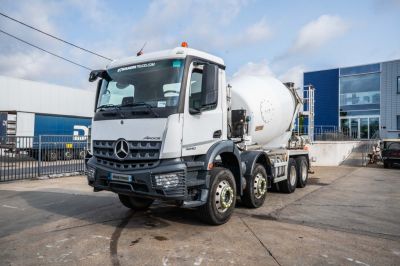 Tweedehands vrachtwagens - MERCEDES AROCS 3240 BB+STETTER 9m3