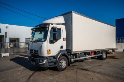شاحنات مستعملة - RENAULT D 16 WIDE 250 DXI +DHOLLANDIA