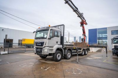 شاحنات مستعملة - MAN TGS 41.460 BB+PK 53002(6x)+JIB(6x)