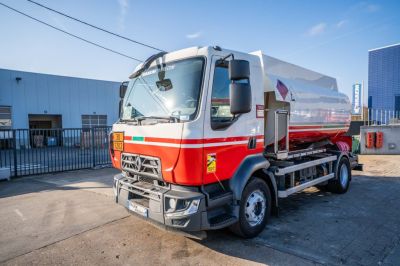 شاحنات مستعملة - RENAULT MIDLUM 220 ALU CM 9.000L+4COMP