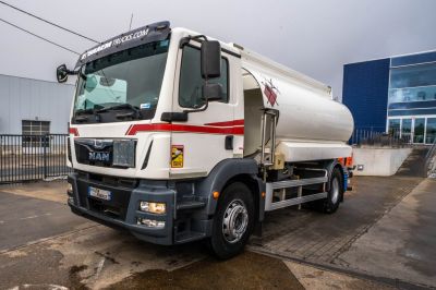 شاحنات مستعملة - MAN TGM 18.290 BL+ MAGYAR 13.500L/5COMP.