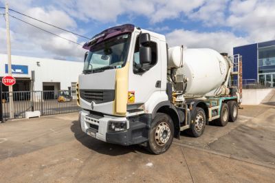 شاحنات مستعملة - خلاطة الخرسانة - RENAULT PREMIUM-LANDER 380 DXI + STETTER