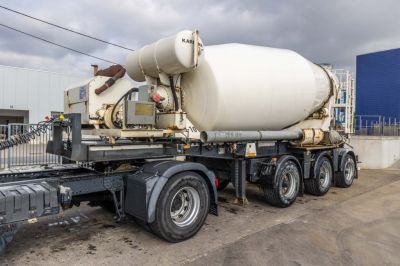 Gebrauchte LKW - RENDERS BETON MIXER 12M3 + MOTOR (MALAXEUR/MISCHER)