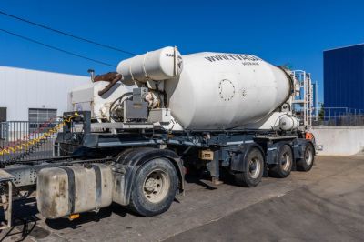 Gebrauchte LKW - RENDERS BETON MIXER 12M3 + MOTOR (MALAXEUR/MISCHER)