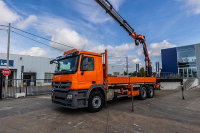 Camions d'occasion - MERCEDES ACTROS 2636 K-MP3 + EFFER 305/8S