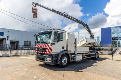 Tweedehands vrachtwagens - MAN TGM 19.290 BL - HIAB 108/3X
