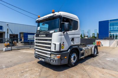 Camions d'occasion - SCANIA R124L 400+MANUAL+HYDR