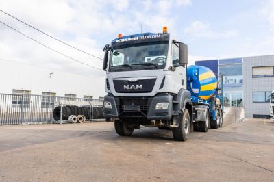 شاحنات مستعملة - خلاطة الخرسانة - MAN TGS 18.400 BLS-4X4+LIEBHERR 10M3(2018)