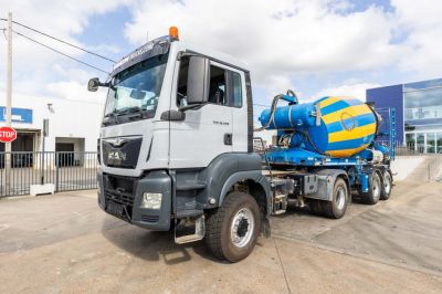 Грузовики - Грузовые автомобили - VOLVO FM 12.440 +MANUAL+ LIEBHERR 9M3 - MAN TGS 18.400 BLS-4X4+LIEBHERR 10M3(2018)