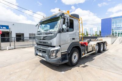 Ciężarówki-używane - VOLVO FMX 460+MARREL 26T