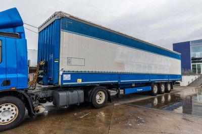 Ciężarówki-używane - Naczepa - LECITRAILER CUELLO CISNE 3E-RD+DOUBLE ETAGE+DHOLLANDIA 2TON - KRONE SD P27-ALU BORDEN/RIDEAUX/LADEBOARD