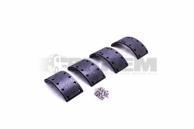 Truck spare parts - Braking system - Brake discs and brake drums - Drum brake lining - MB670.423.71.11