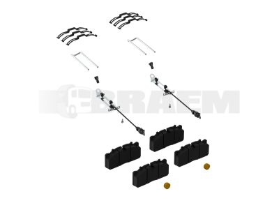 Repuestos camiones y autobuses - Sistema de frenos - Válvulas de frenado - Accesorios - PER12.999.743VT