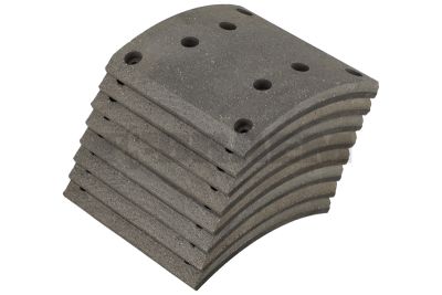 Truck spare parts - Braking system - Brake discs and brake drums - Drum brake lining - RE19.495.0