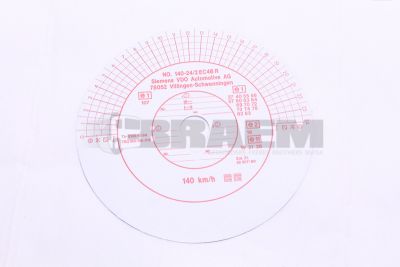 Truck spare parts - Electronics - Tachometer - Paper roll tachograph - TACHO2005