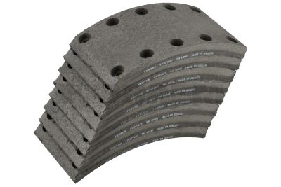 Truck spare parts - Braking system - Brake discs and brake drums - Drum brake lining - TEX1737707