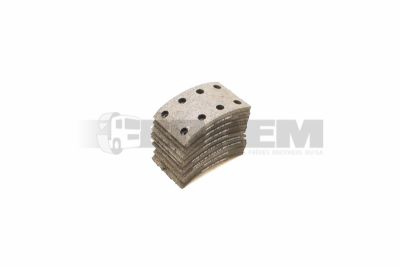 Truck spare parts - Braking system - Brake discs and brake drums - Drum brake lining - TEX1768202