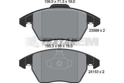 Truck and bus spare parts - Brake system - Brake discs and brake drums - Brake lining - TEX2358901