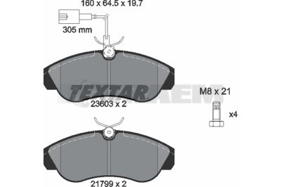 Truck and bus spare parts - Brake system - Brake discs and brake drums - Brake lining - TEX2360301