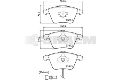Truck and bus spare parts - Brake system - Brake discs and brake drums - Brake lining - TEX2380101