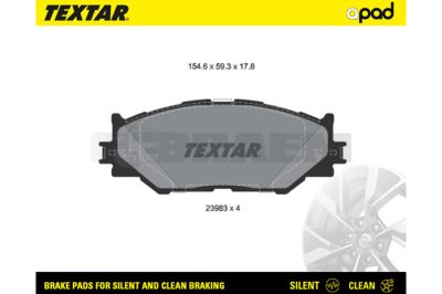 Truck and bus spare parts - Brake system - Brake discs and brake drums - Brake lining - TEX2398301