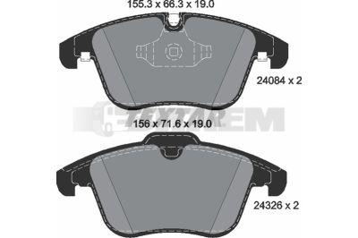 Truck and bus spare parts - Brake system - Brake discs and brake drums - Brake lining - TEX2408401