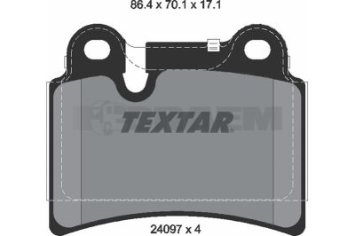 Truck and bus spare parts - Brake system - Brake discs and brake drums - Brake lining - TEX2409701