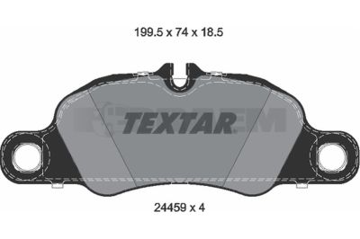 Truck and bus spare parts - Brake system - Brake discs and brake drums - Brake lining - TEX2445901