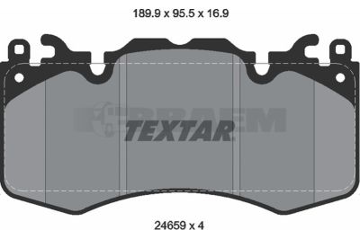Truck and bus spare parts - Brake system - Brake discs and brake drums - Brake lining - TEX2465901