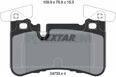 Truck and bus spare parts - Brake system - Brake discs and brake drums - Brake lining - TEX2473301