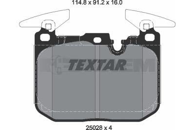 Truck and bus spare parts - Brake system - Brake discs and brake drums - Brake lining - TEX2502807