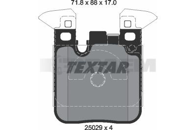 Truck and bus spare parts - Brake system - Brake discs and brake drums - Brake lining - TEX2502902