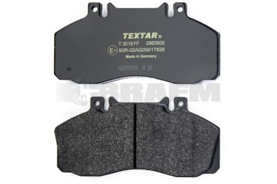 قطع غيار الشاحنات والحافلات - نظام الفرامل - أقراص الفرامل وأسطوانات الفرامل - بطانة الفرامل - TEX2976502