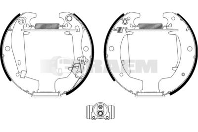 Lkw- und Busersatzteile - Bremssystem - Scheibenbremse und Trommelbremse - Bremsbacke - TEX84029700